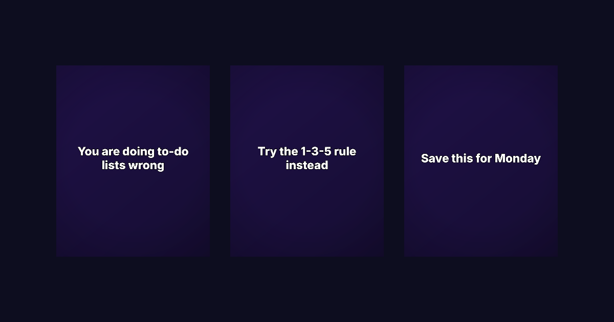 AI writes every slide, not just the caption