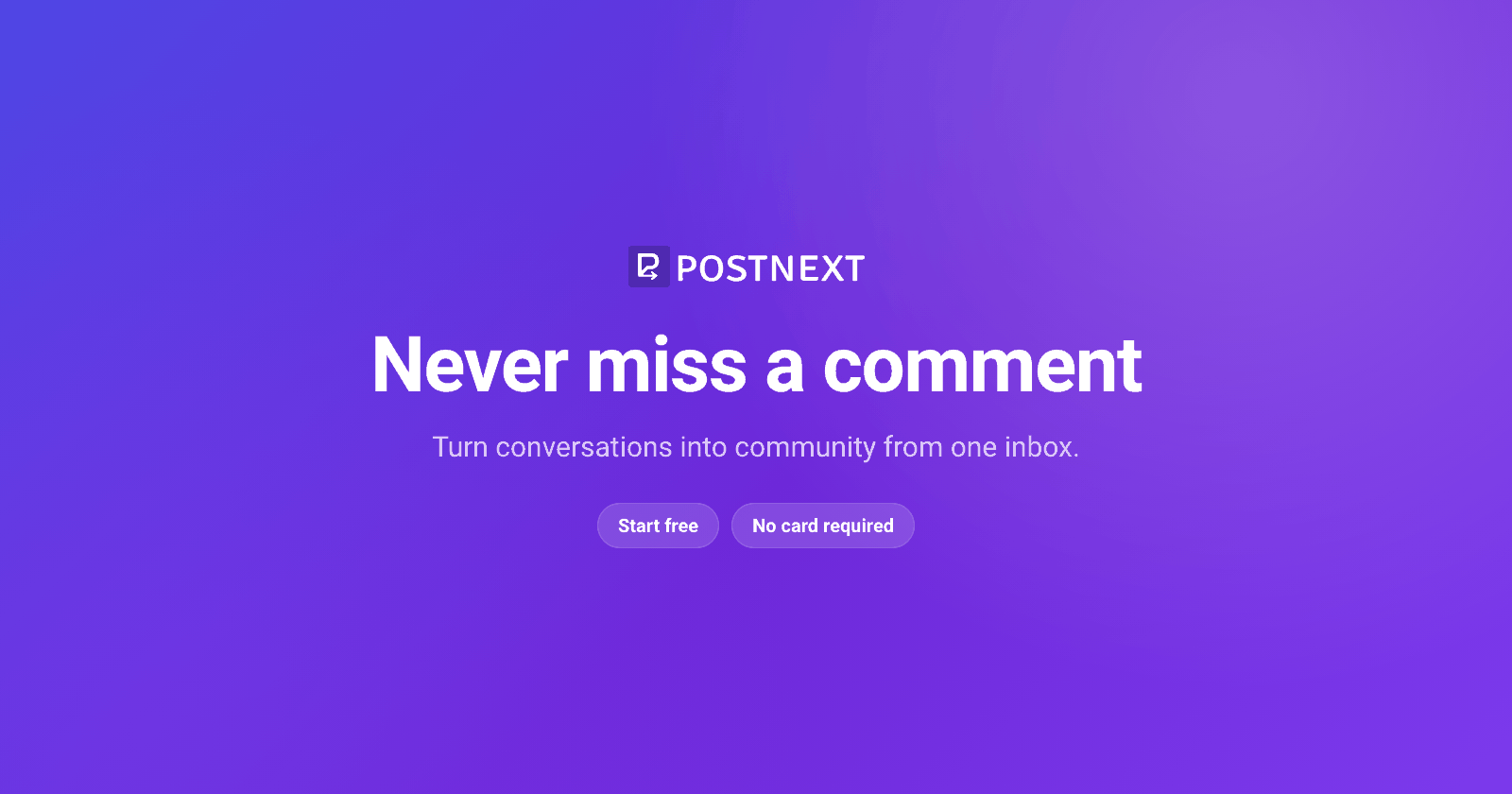 Bring your social comments into one inbox